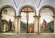 PERUGINO, Pietro The Pazzi Crucifixion sg USA oil painting artist